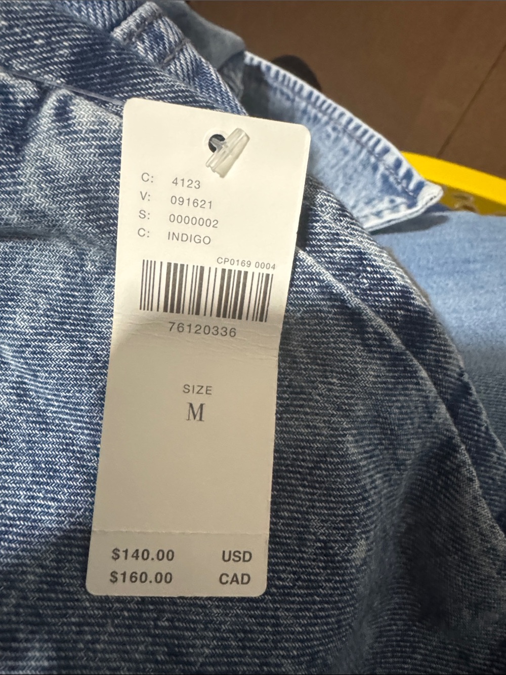 Anthropologie  Washed Denim Wide-Leg Pants with Paper Bag Waist - Picture 10 of 10